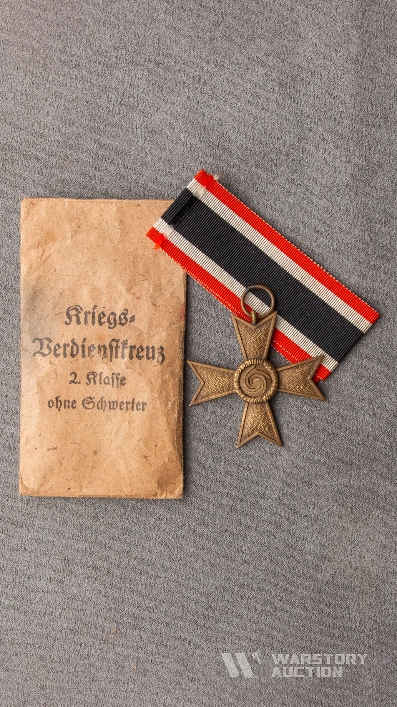 Крест военных заслуг без мечей II класс в конверте