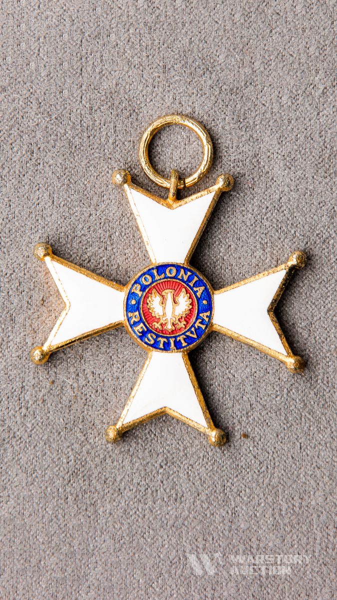 Орден Возрождения Польши – Рыцарский крест пятая степень 1944 год