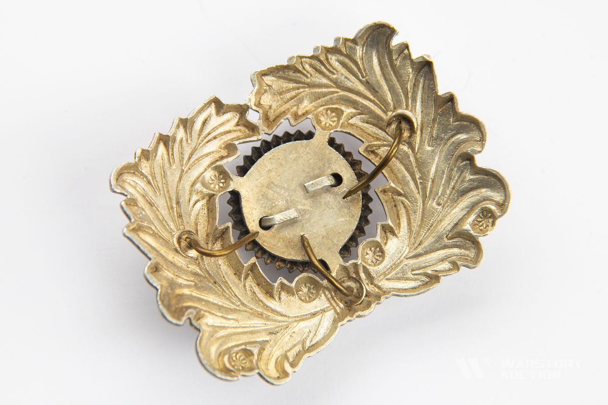 WARSTORY AUCTION - Кокарда с фуражки немецкого таможенника 1935-1945гг