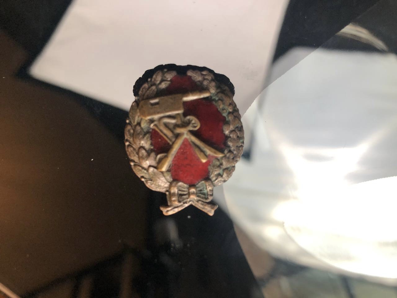 WARSTORY AUCTION - Знак командирских пулемётных курсов РККА 1918 года