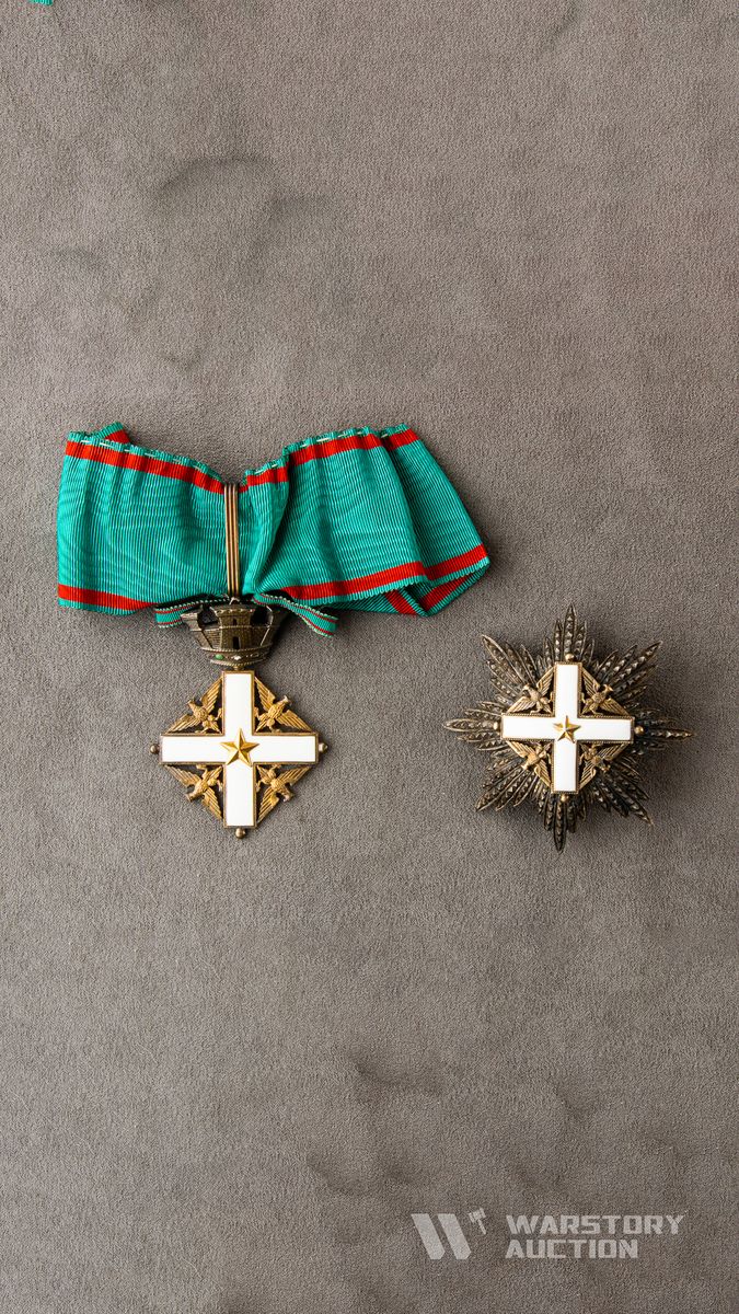 Орден За заслуги перед Итальянской Республикой шейный (серебро)
