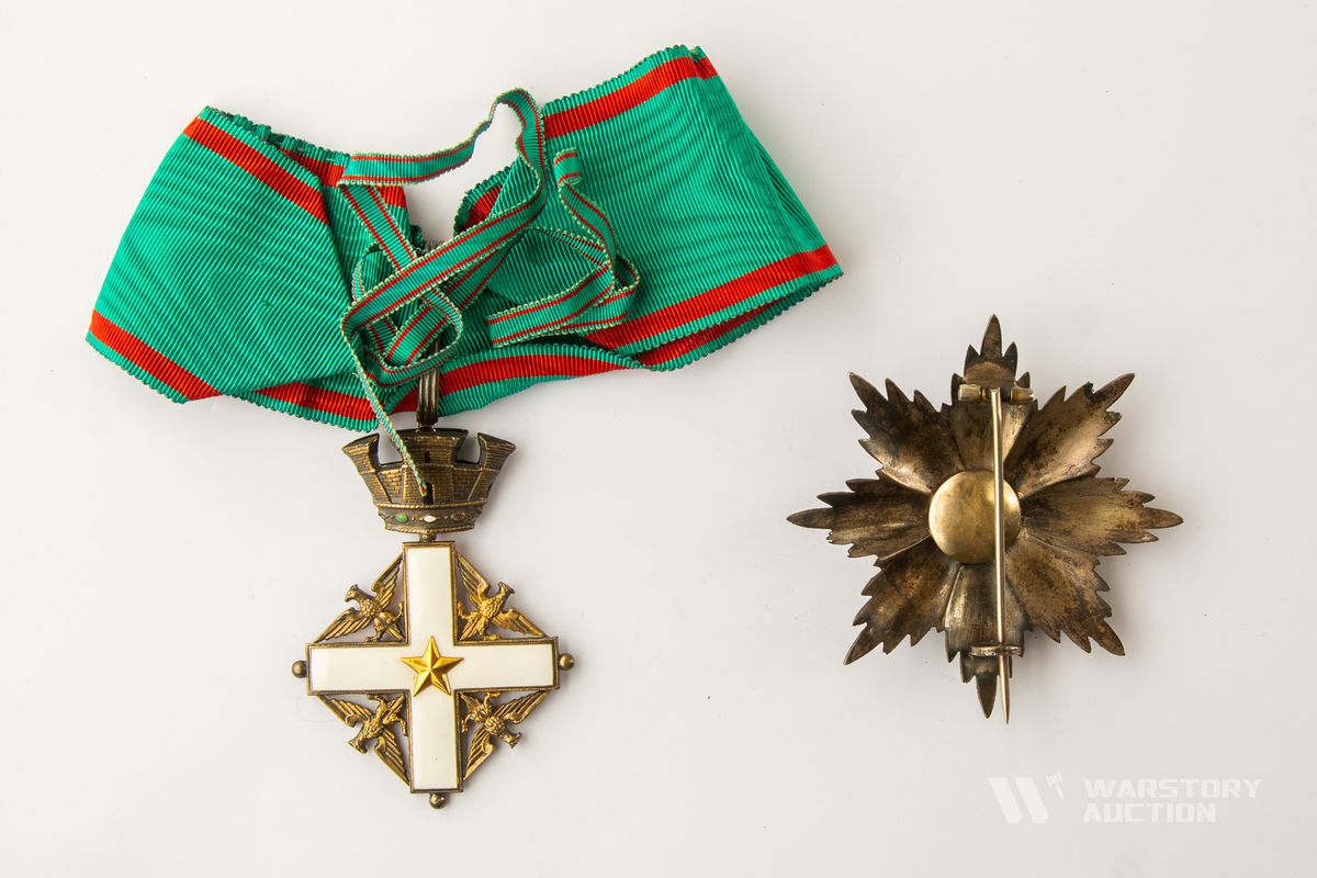 WARSTORY AUCTION - Орден За заслуги перед Итальянской Республикой ...