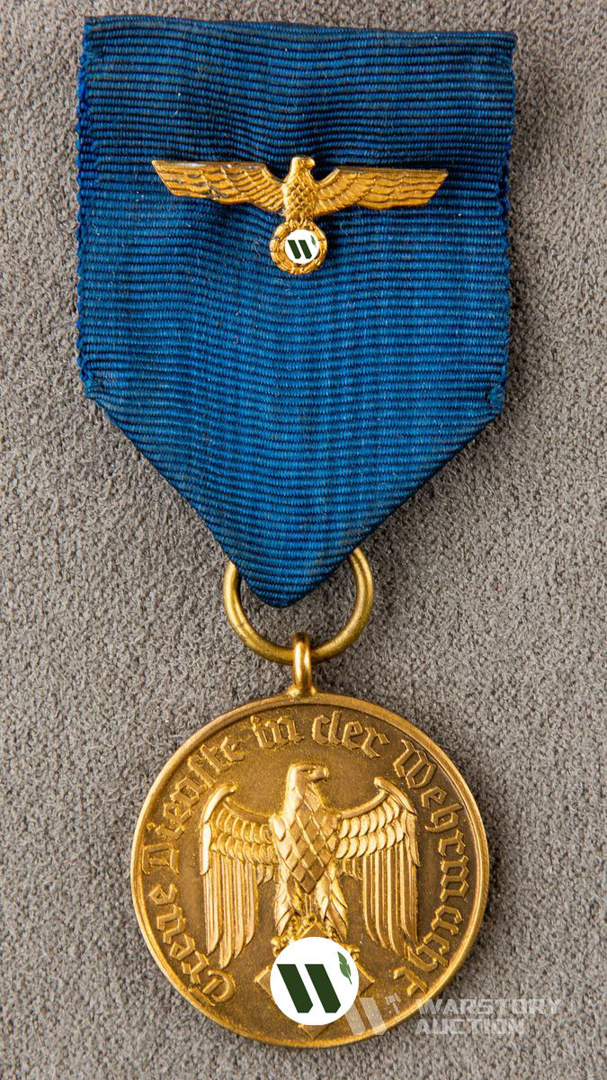 Медаль за 12 лет службы в Вермахте.