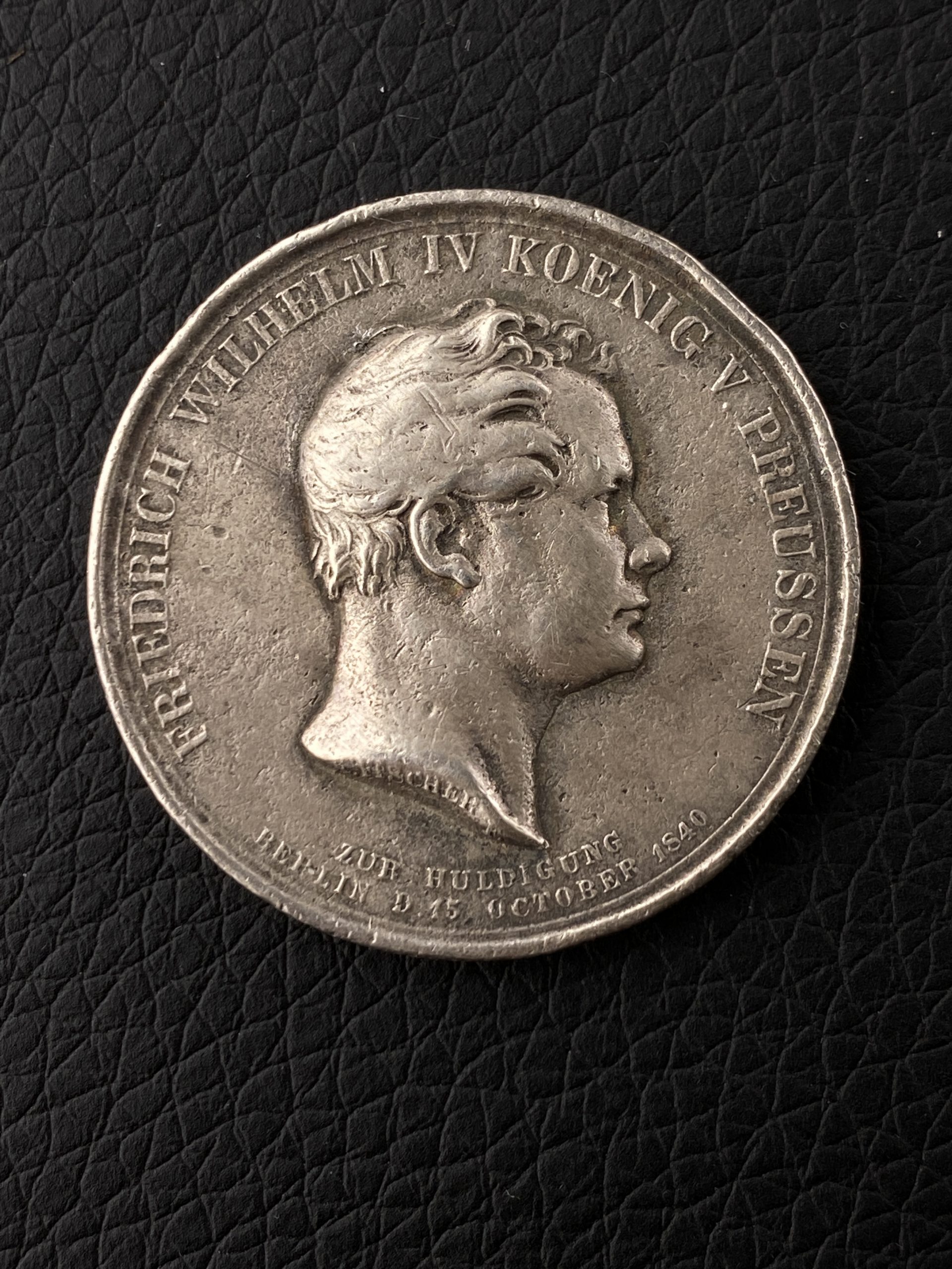 Медаль Коронация Фридриха Вильгельма IV 1840