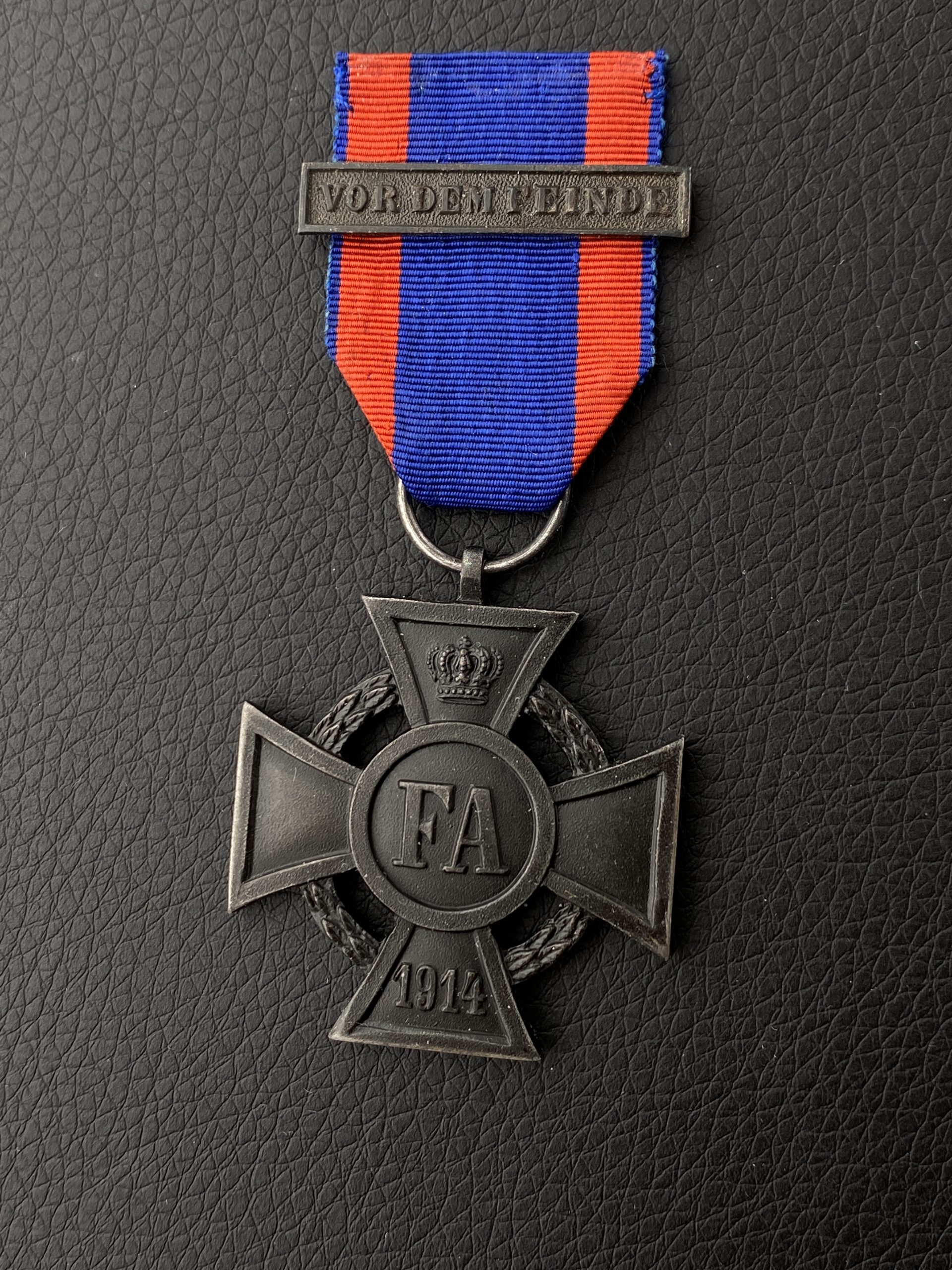 Ольденбургский крест Фридриха-Августа «За военные заслуги» 2-го класса с планкой 