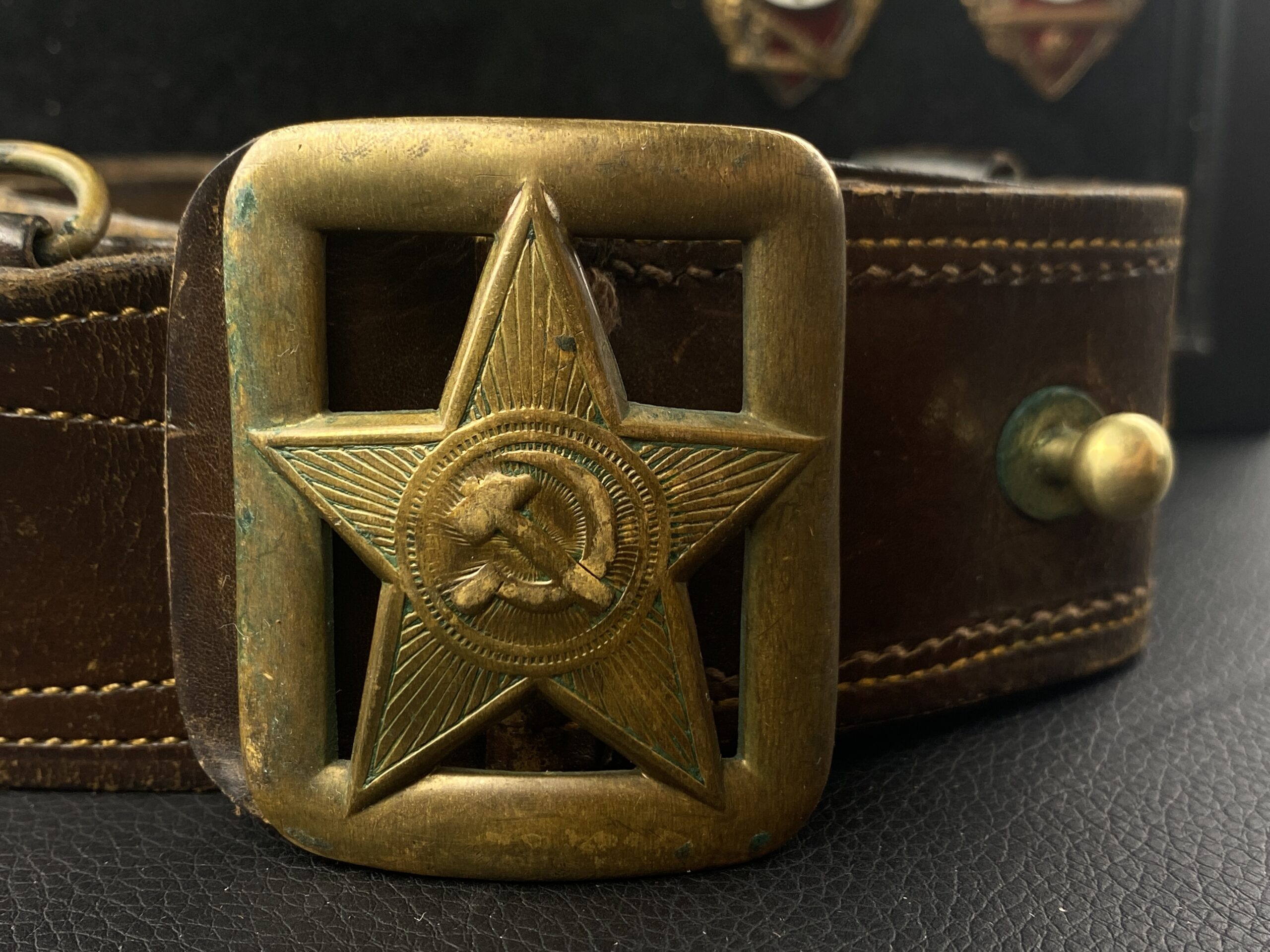 WARSTORY AUCTION - Офицерский ремень образца 1935 года