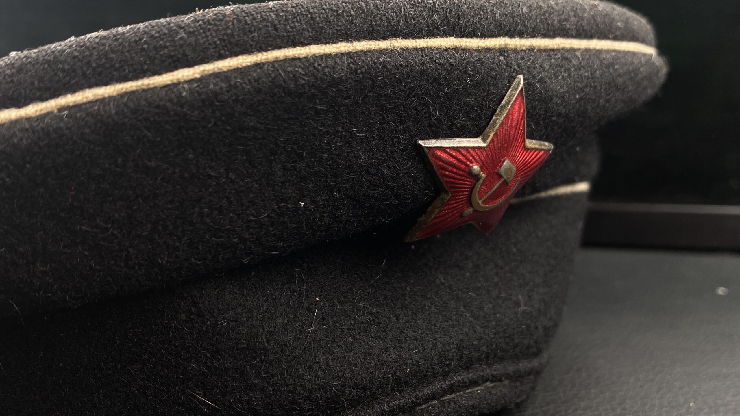 WARSTORY AUCTION - Подлинная матросская бескозырка военного выпуска