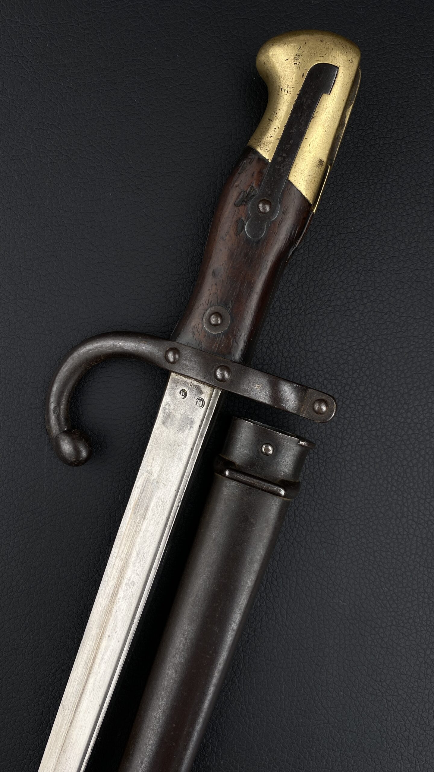 Штык-нож к французской винтовке системы Гра обр.1874г.