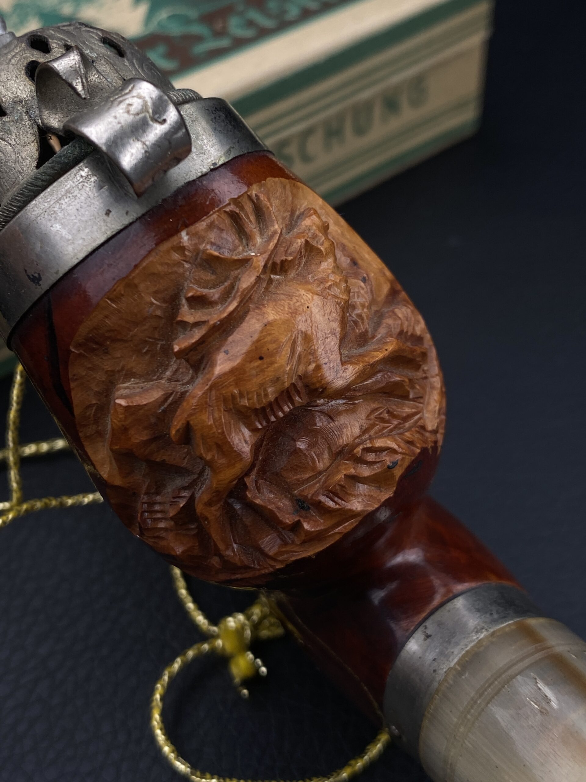 WARSTORY AUCTION - Трубка курительная , ретро. Австрия или Германия ...