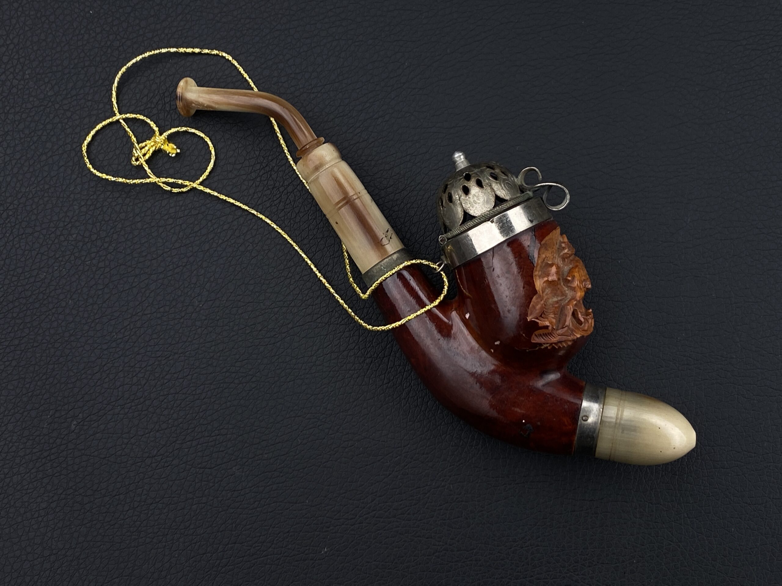 WARSTORY AUCTION - Трубка курительная , ретро. Австрия или Германия ...
