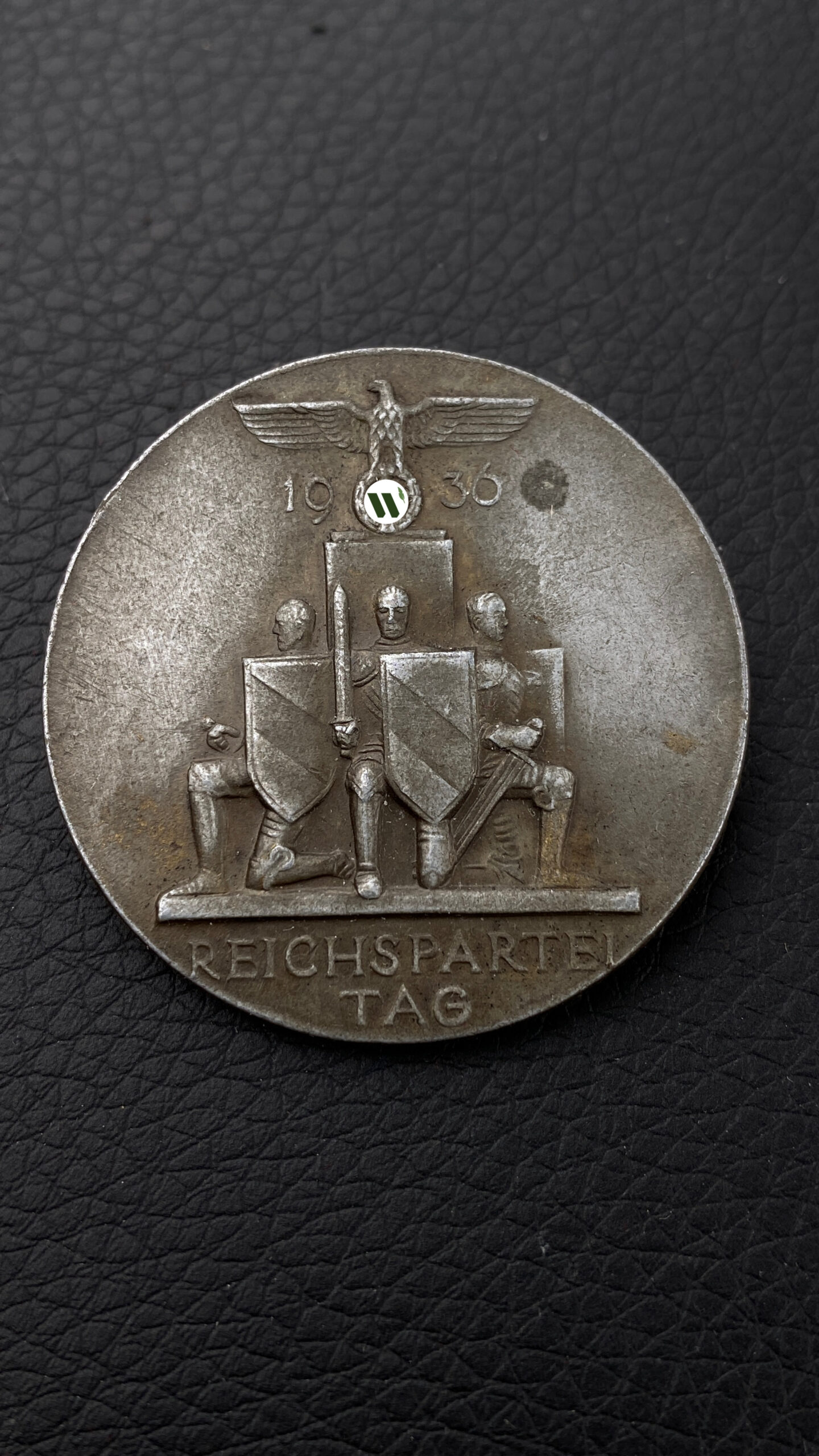 Памятный значок Партийный съезд 1936 г. VIII съезд, Нюрнберг.