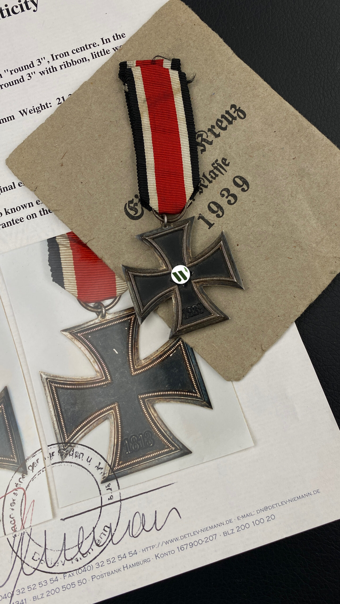 Железный крест второго класса, редкий тип «Круглая тройка». От Алексея Сильченко