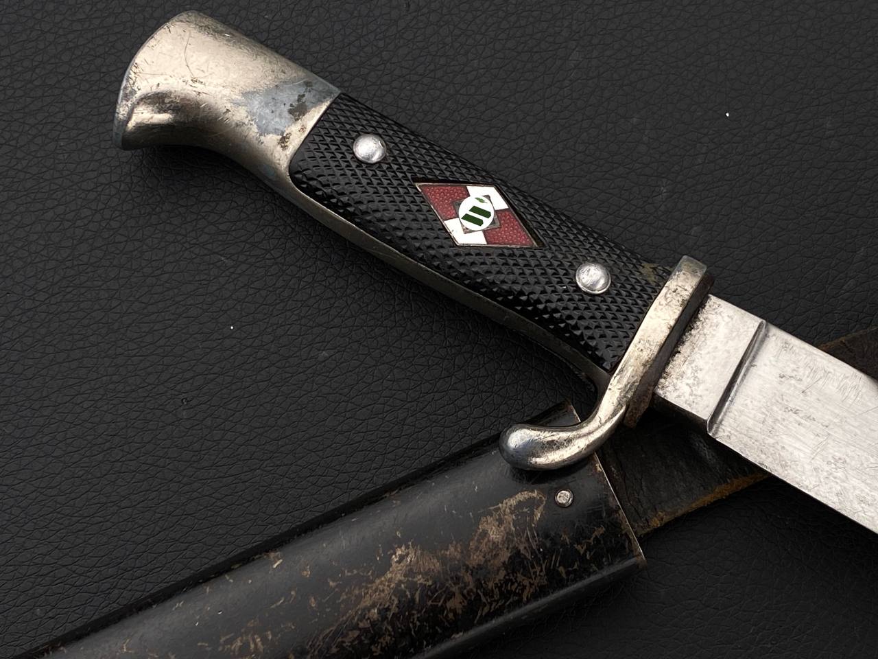 Нож молодёжной организации «ГитлерЮгенд» RZM  M7/14 - LUNESCHLOSS P.D. от Алексея С.