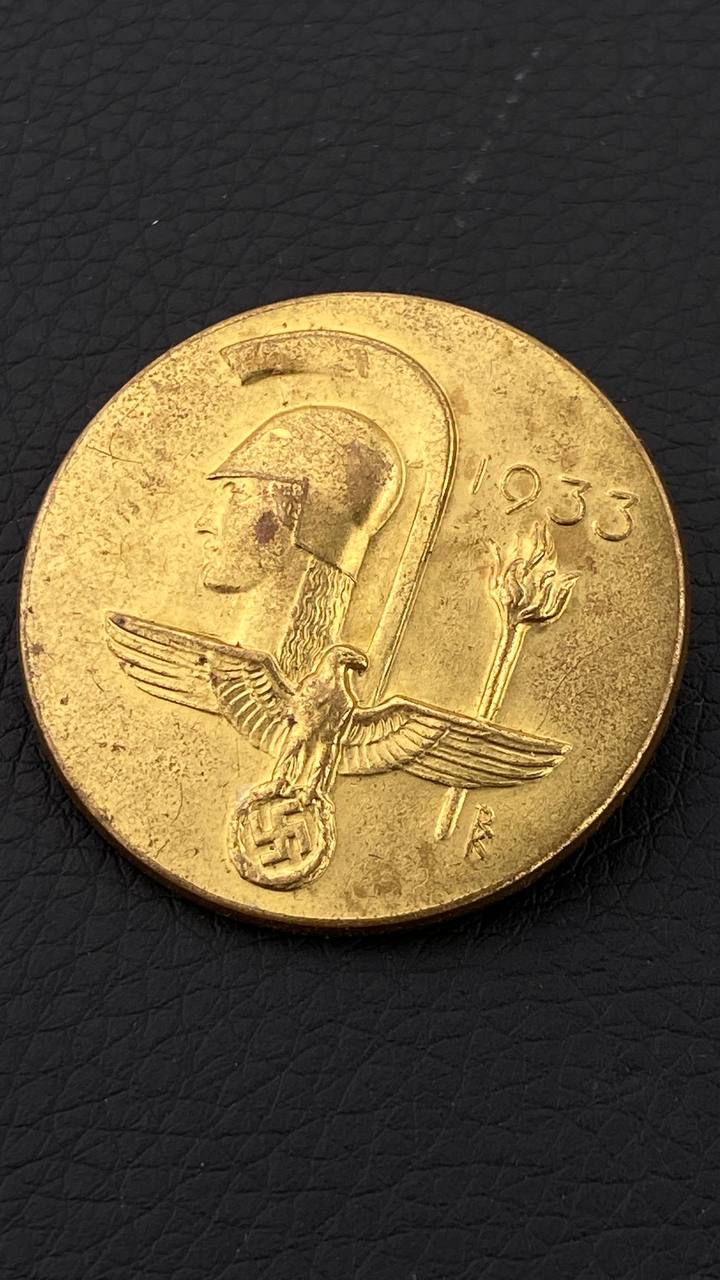 Памятный знак Имперской Палаты культуры 1933-1937. Редкий вариант без даты “1937”.