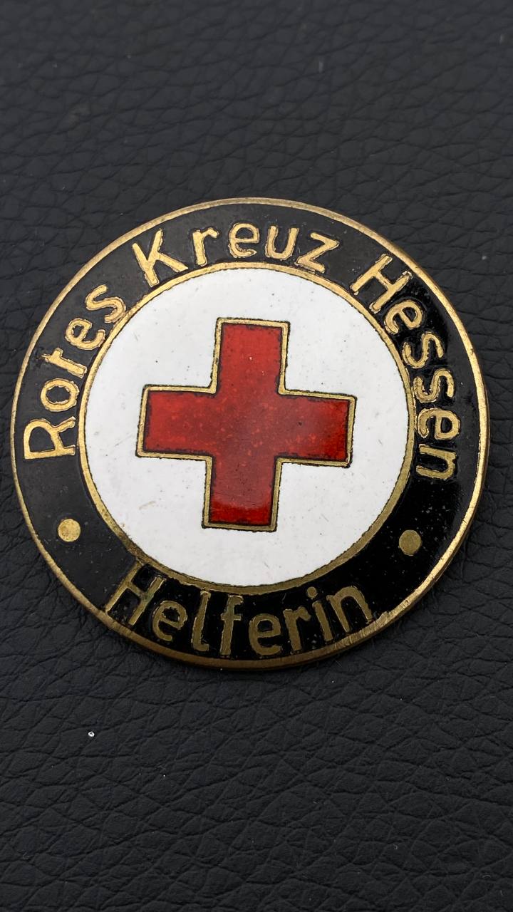 Брошь помощницы (helferin) Немецкого Красного Креста (DRK). 1914-1933 гг.