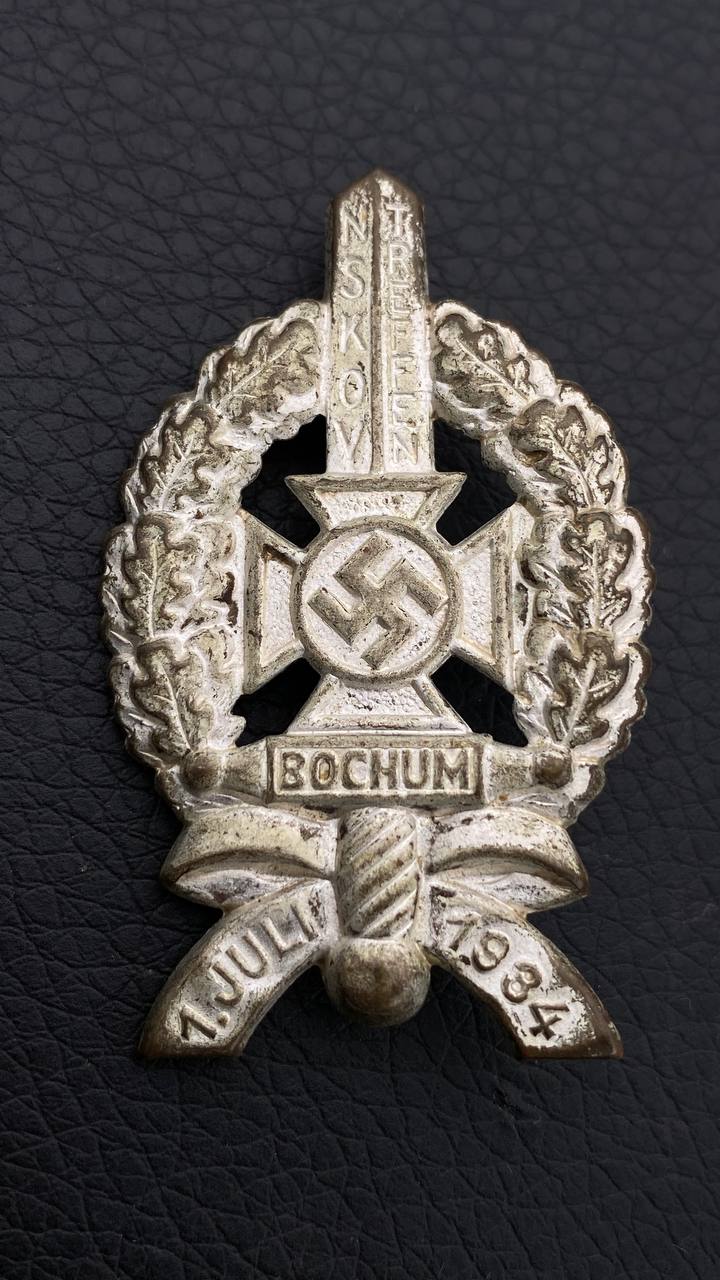 Значок, посвященный слету в Бохуме 1 июля 1934 года под эгидой НСКОВ.