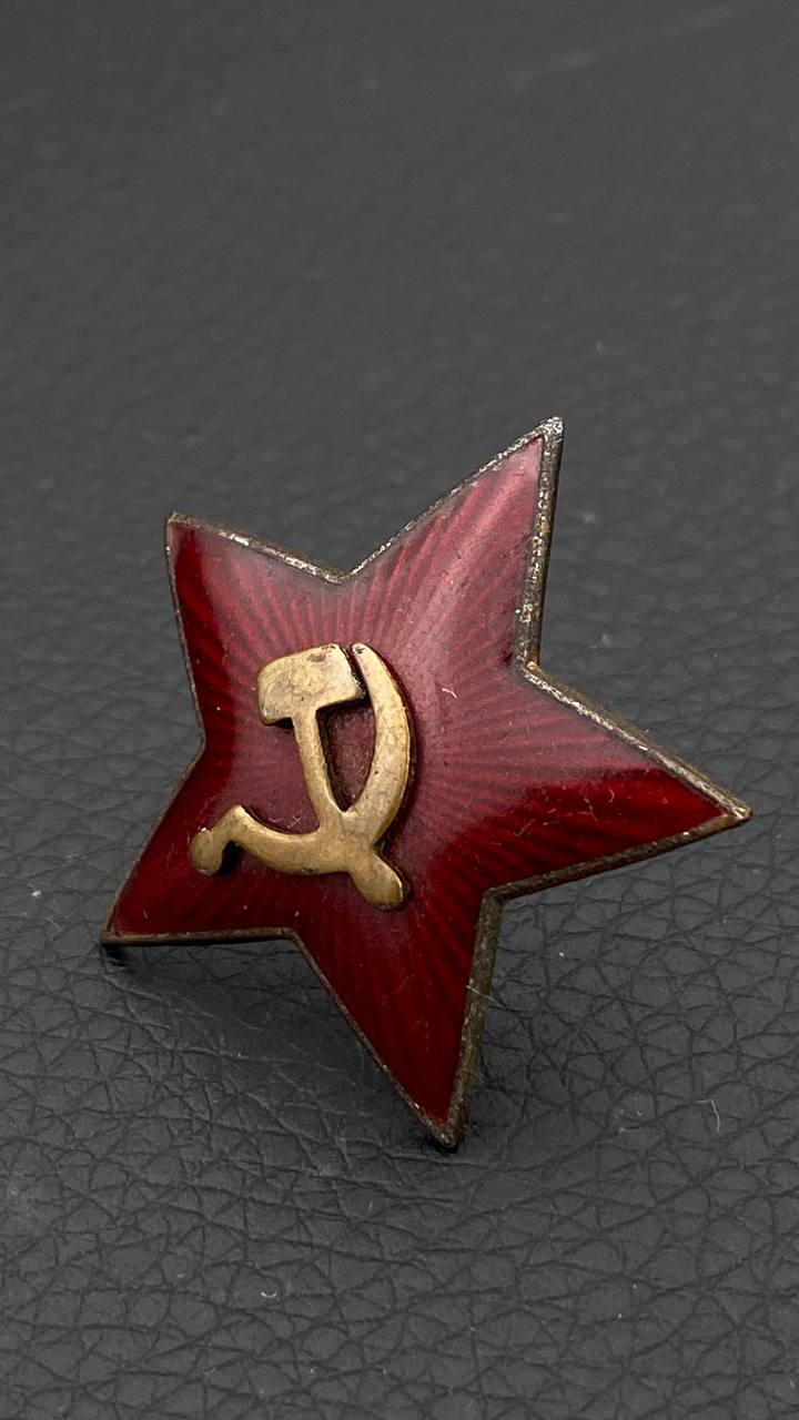 Кокарда СССР с накладным СиМ