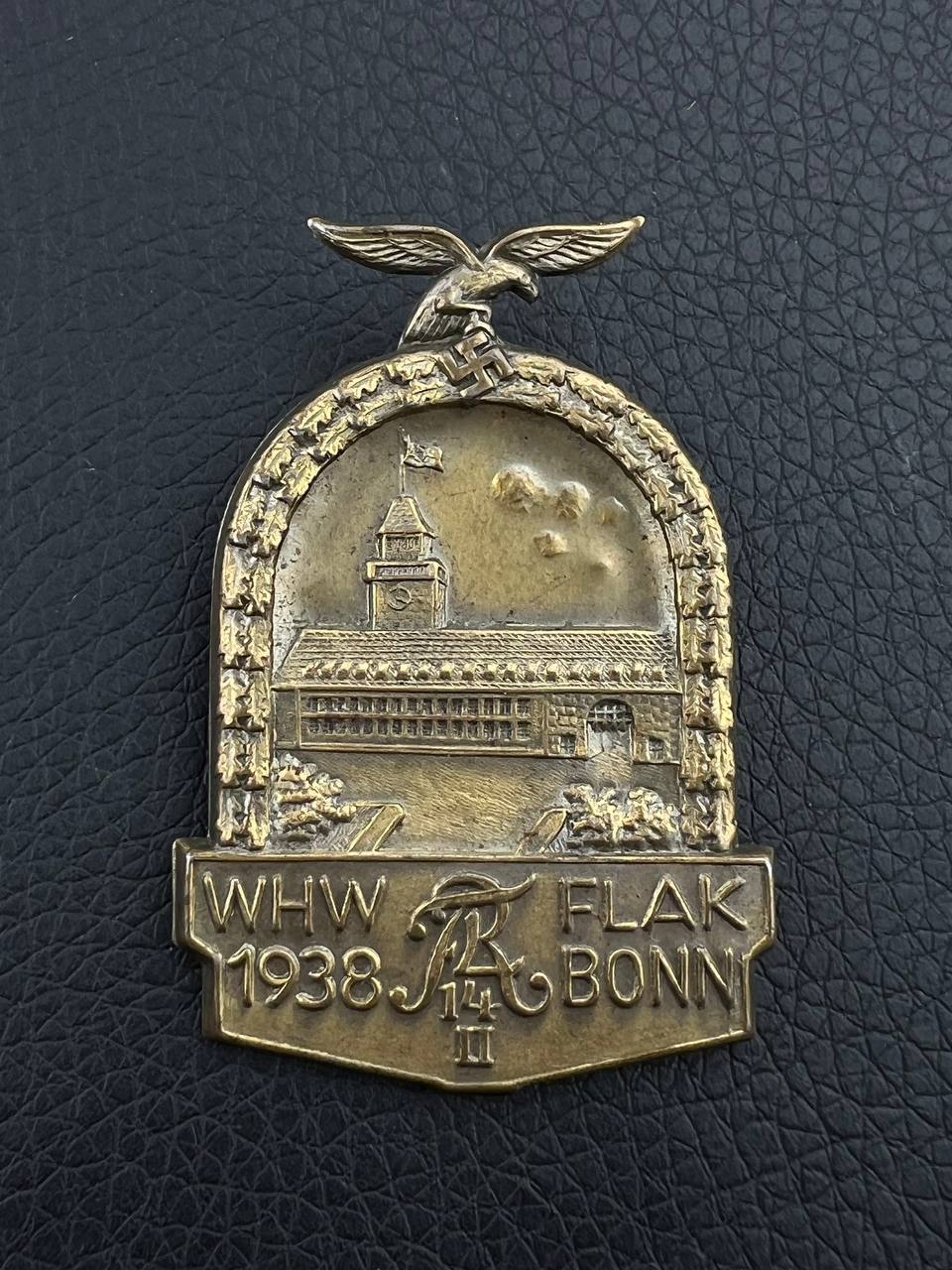 Значок Зимней помощи в честь 14-го зенитного полка. Бонн 1938 г. от Алексея С.