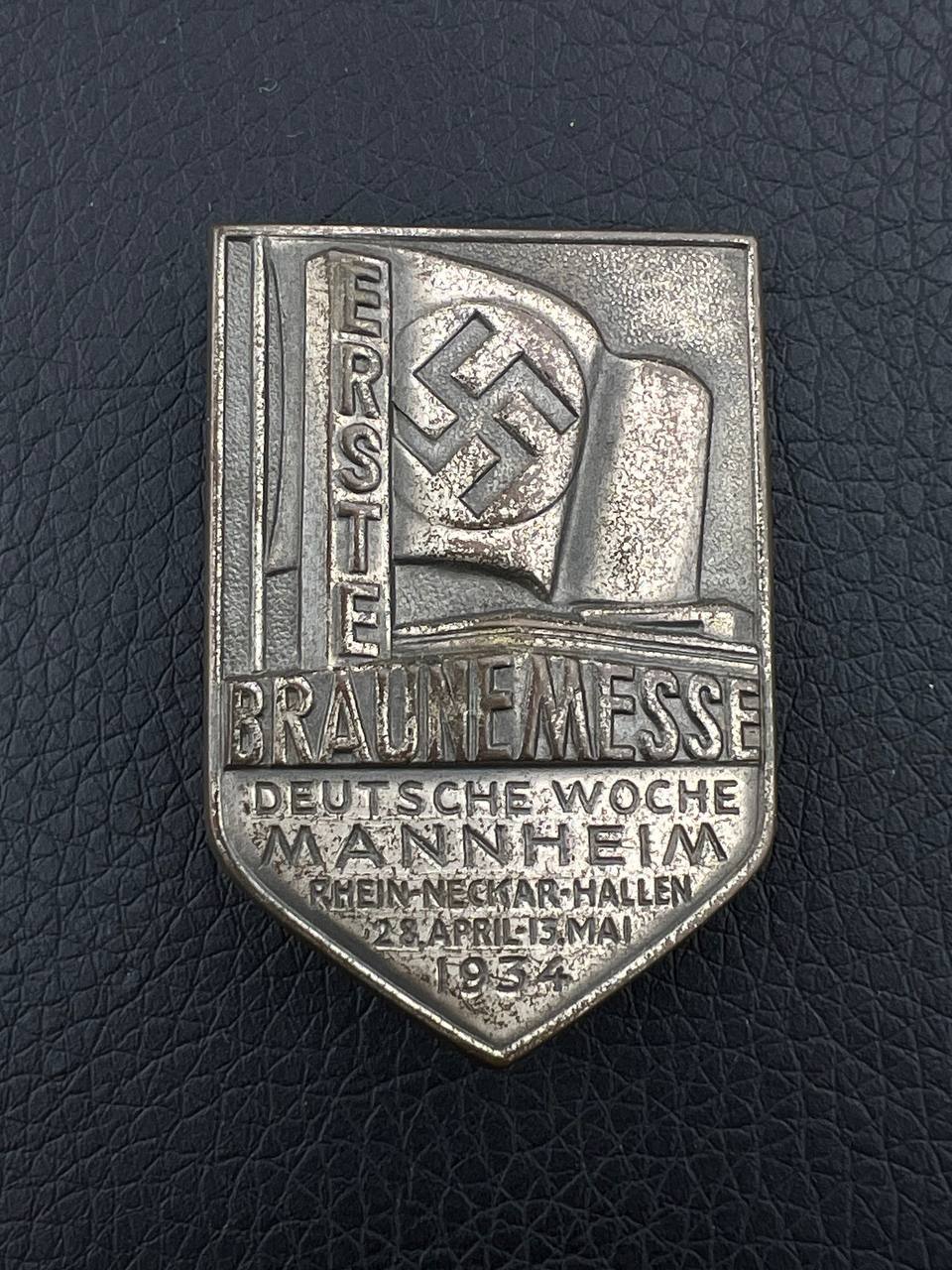 Значок 1. Braune Messe Mannheim 1934 от Алексей С.