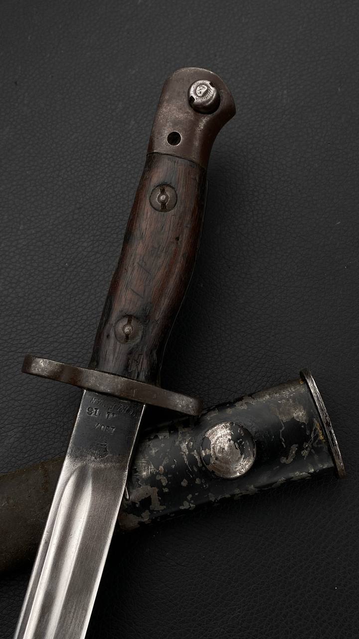 Штык образца 1907 года к магазинной винтовке системы Ли Энфильд (SMLE)
