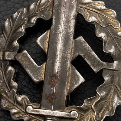  Спортивный знак подразделений SA образца 1933 года в бронзе. [WERNER REDO] RZM код: M1/100. 