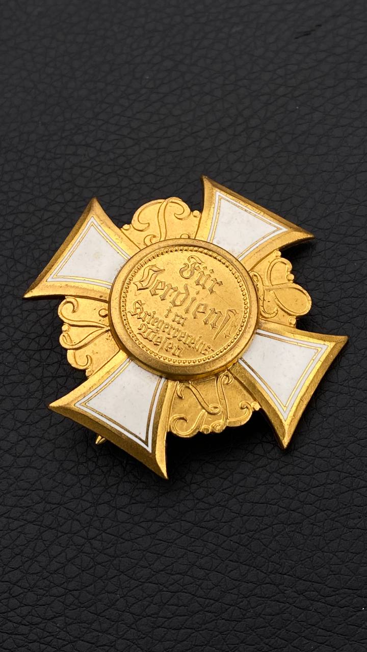 Почетный крест Прусского военного союза 1-го класса. 1925-1934. Клеймо Hch. Timm Berlin C/19.