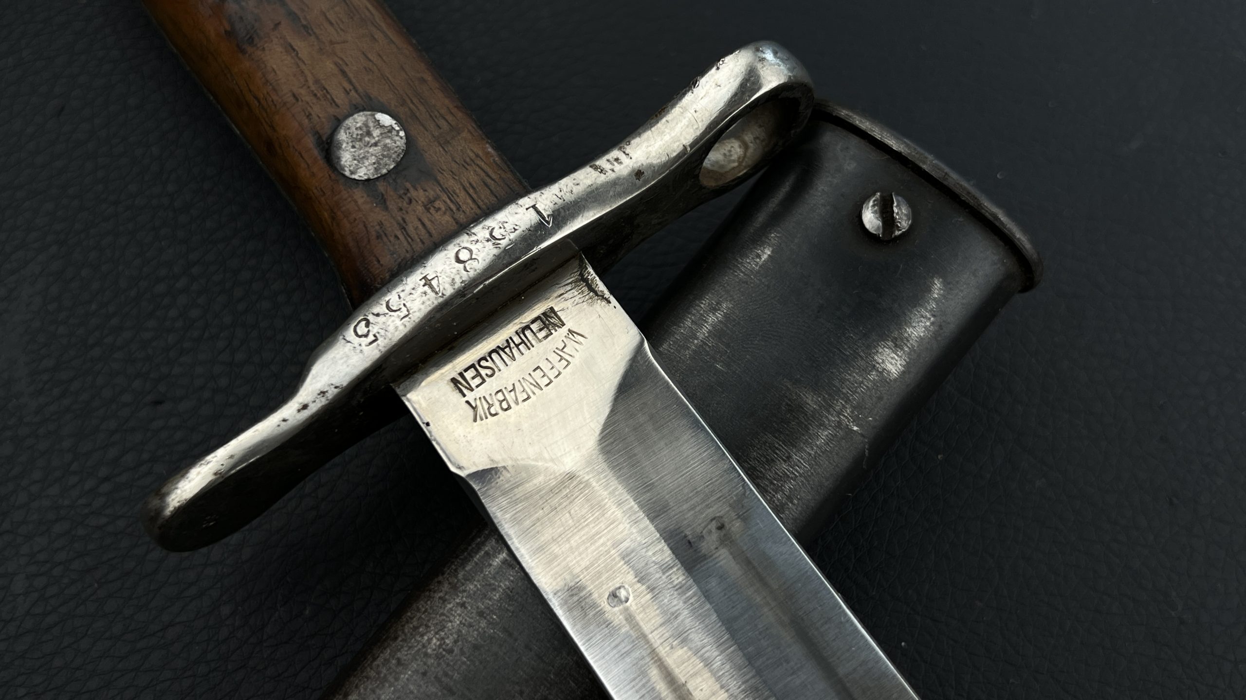 Штык-нож к винтовке системы Шмидта-Рубина образца 1889 года. Швейцария. От Алексея С.