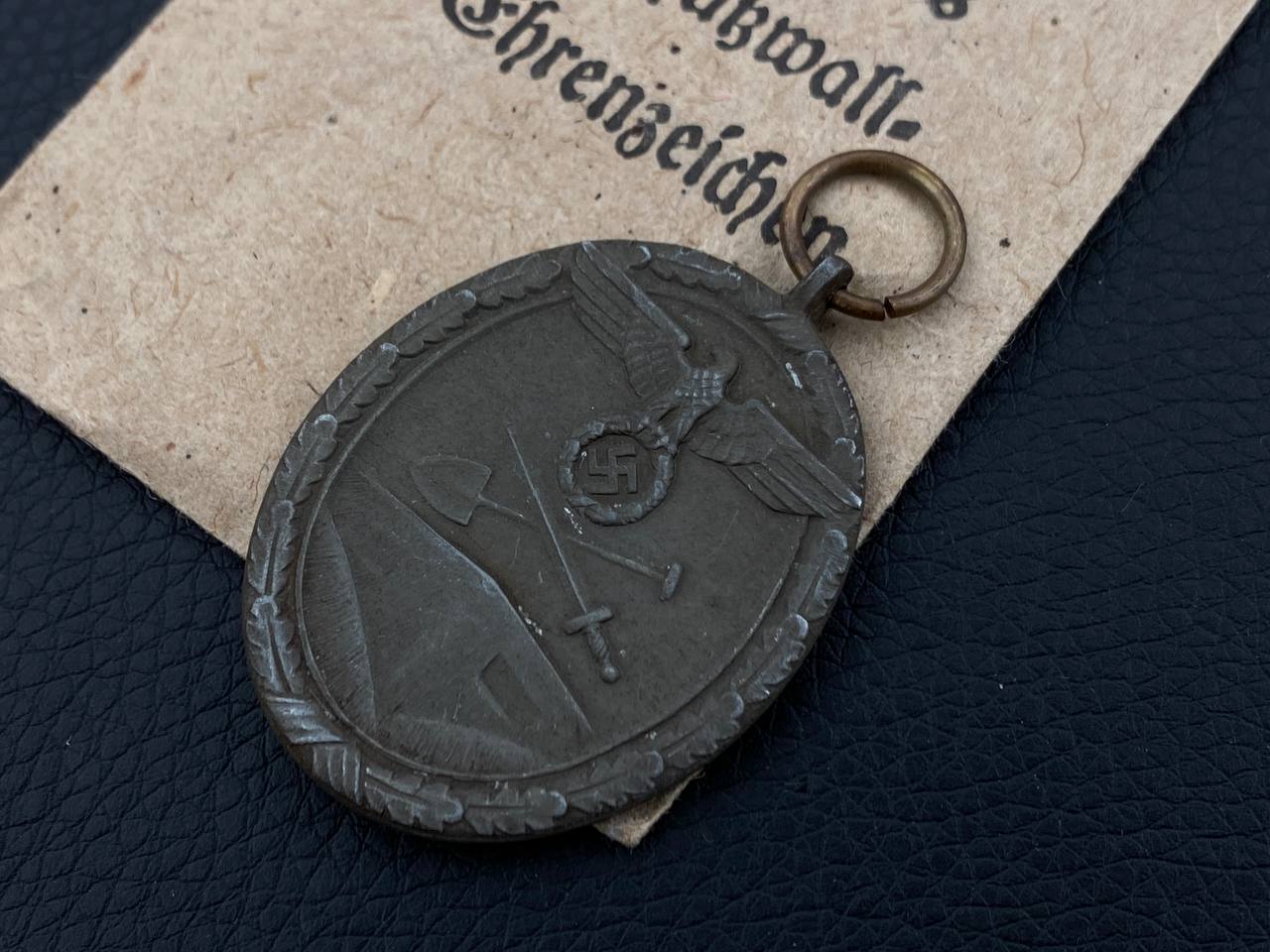 Медаль «За сооружение оборонительного вала» (пакет копия)