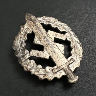  Спортивный знак подразделений SA образца 1933 года в серебре. [WERNER REDO] От Алексея С.