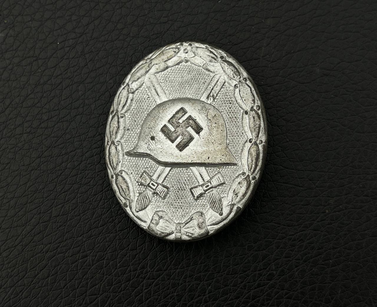 Знак За ранение в серебре с клеймом L21 от Алексея С.