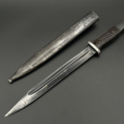  Штык к винтовке системы Маузера (1934 / 45 гг.). 1942 г. - cof 42. [JWH / Staatliche Waffenfabrik Chatellrault. Franсe]. От Алексея С.