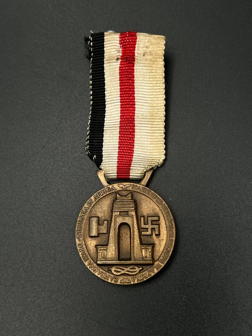 Медаль «За Итало-Германскую Кампанию в Африке» («Medaille fur den Italienisch-Deutschen Feldzug in Afrika»). От Алексея С.