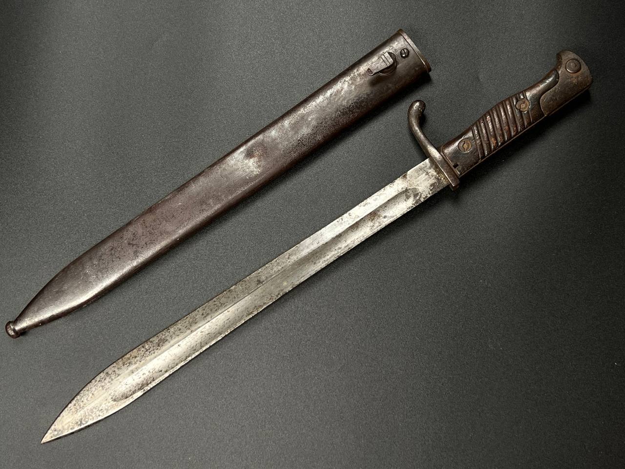 Штык к винтовке системы Маузера 98/05, обр. 1898г. Simson&Co Suhl. Бучер. От Алексея С.