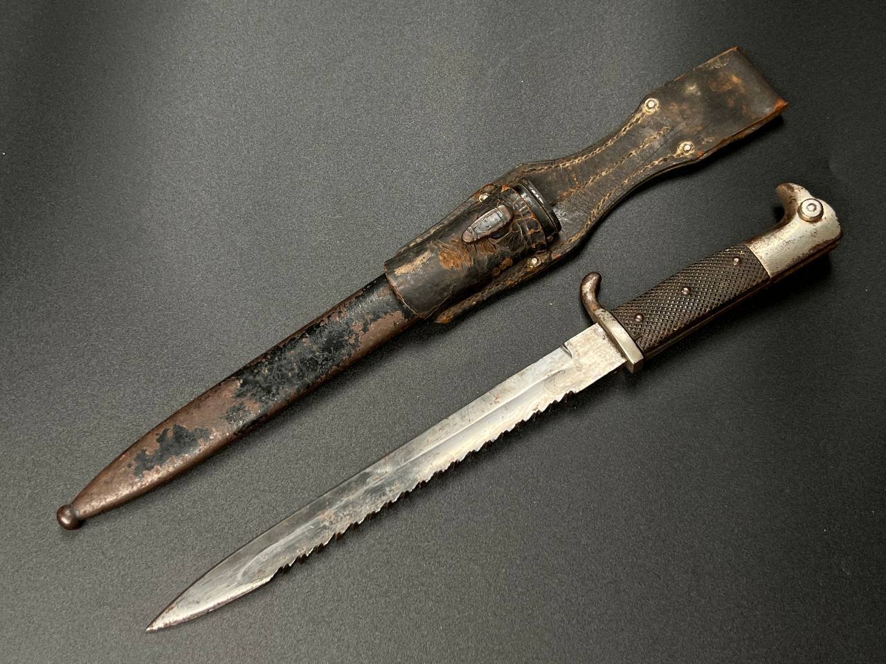 Немецкий штык KS98 с пилой, обр. 1898г. Carl Eickhorn. От Алексея С.