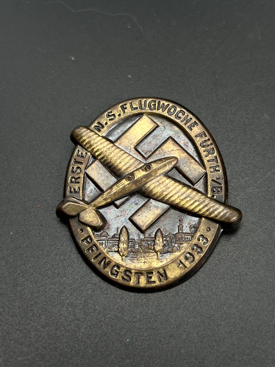 Значок Erste N.S. Flugwoche, 1933. От Алексея С.