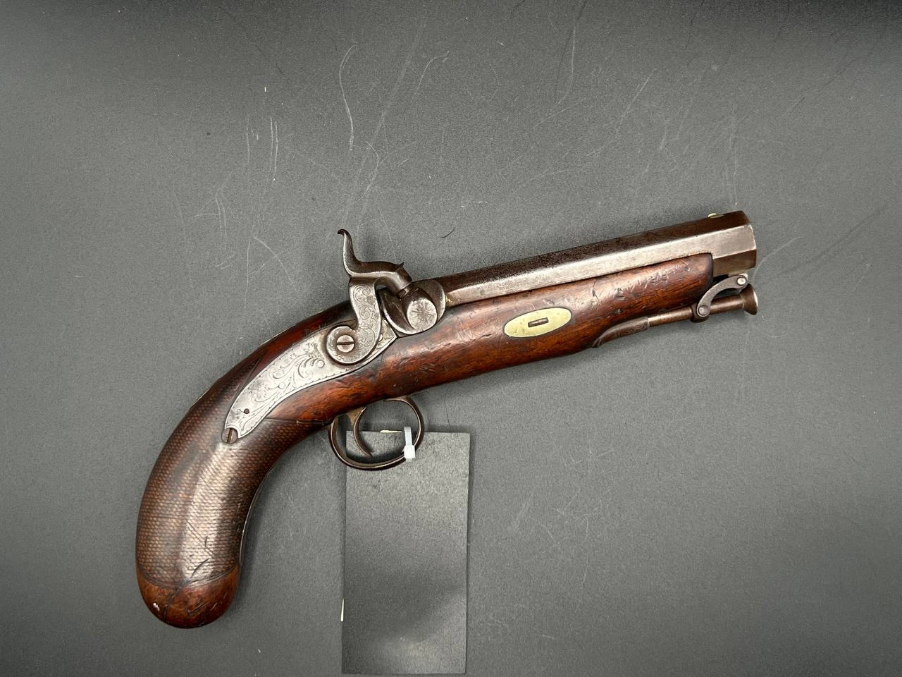 Крупнокалиберный европейский капсюльный пистолет типа «Manstopper». 1850-е гг.