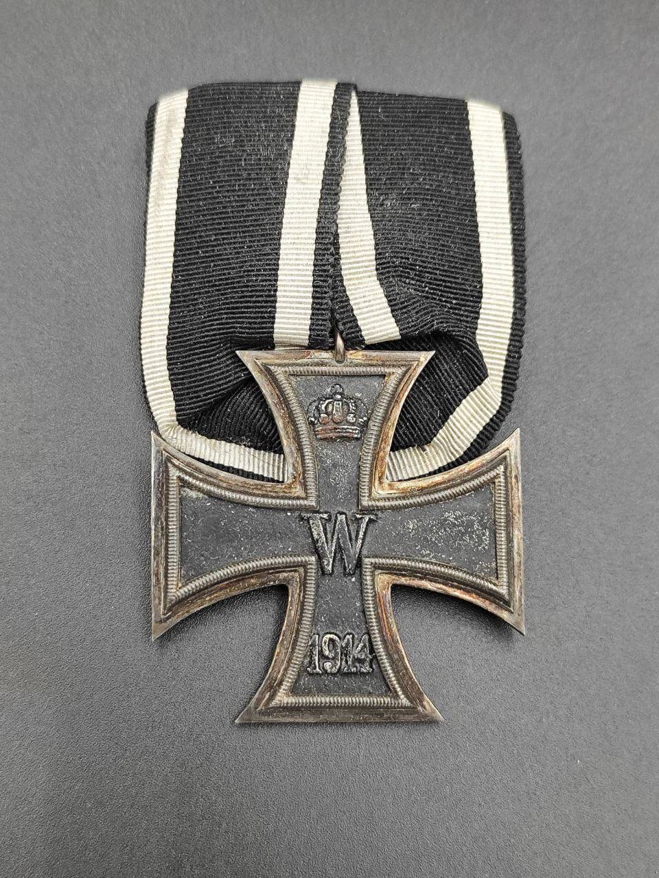 Железный крест 2-го класса 1914 г. на одиночной колодке. От Алексея С.