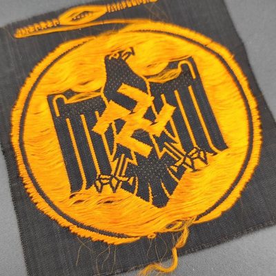 Спортивный отличительный знак (нашивка) "DRL / NRSL" в бронзе. От Алексея С.