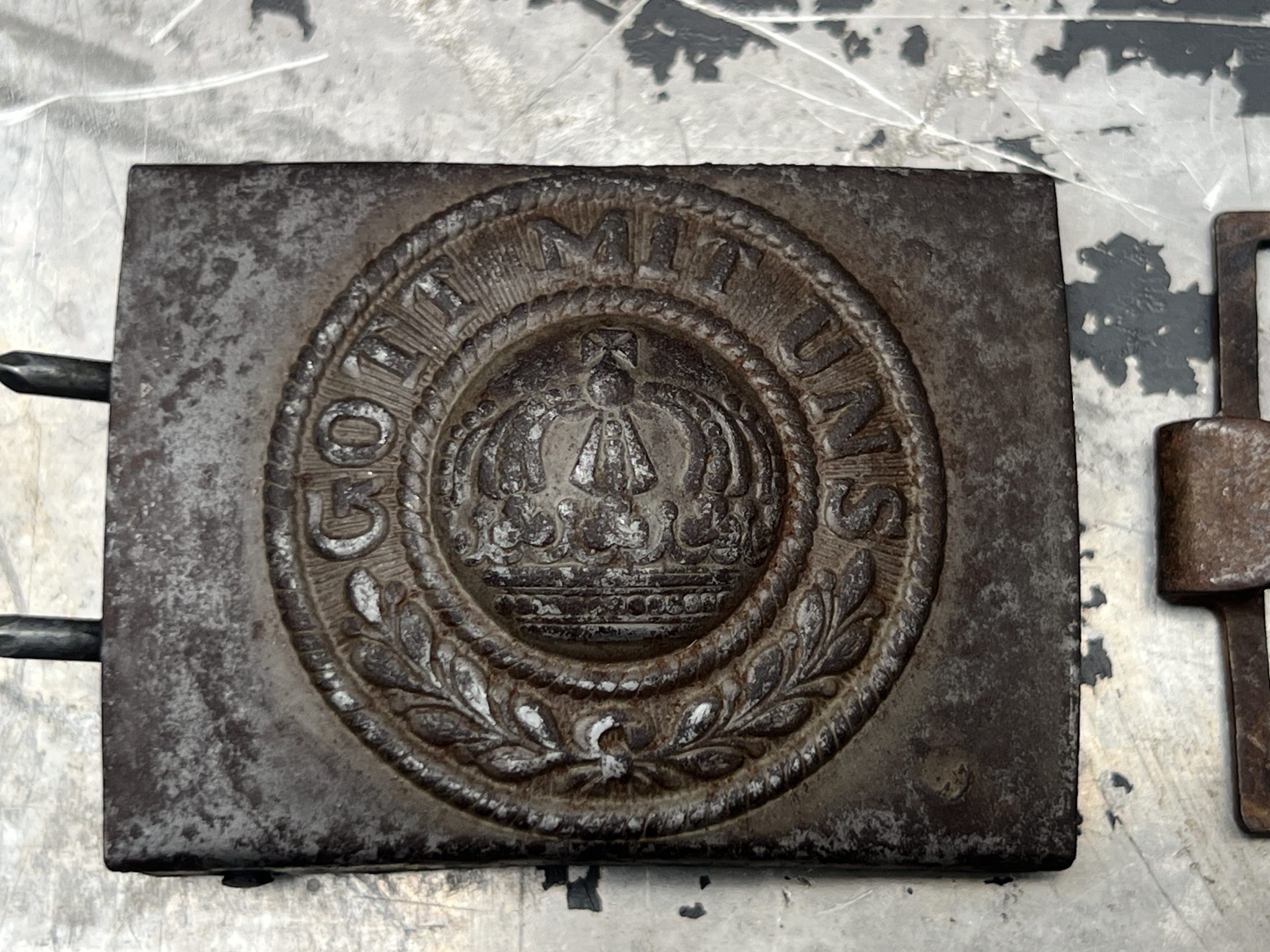 Пряжка. GOTT MIT UNS. От Алексея С.