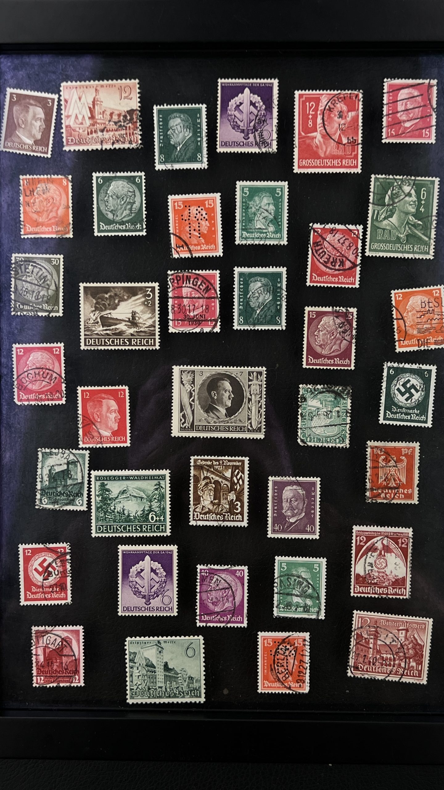 Набор марок. Германия, Подлодка, SA,  3-й рейх(30-40е гг. XX в.). От Алексея С.