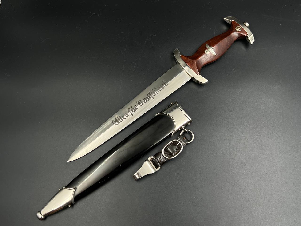 Кинжал НСКК обр. 1933 г. RZM M7/91 — Malsch-Spitzer Karl, Steinbach. От Алексея С.