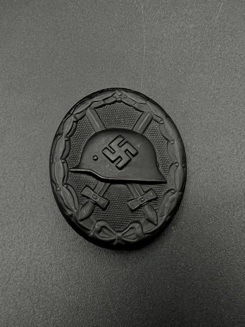 Знак «За ранение» в черном. МИНТ! 2 Клейма Eduard Hahn! 126 От Алексея С.