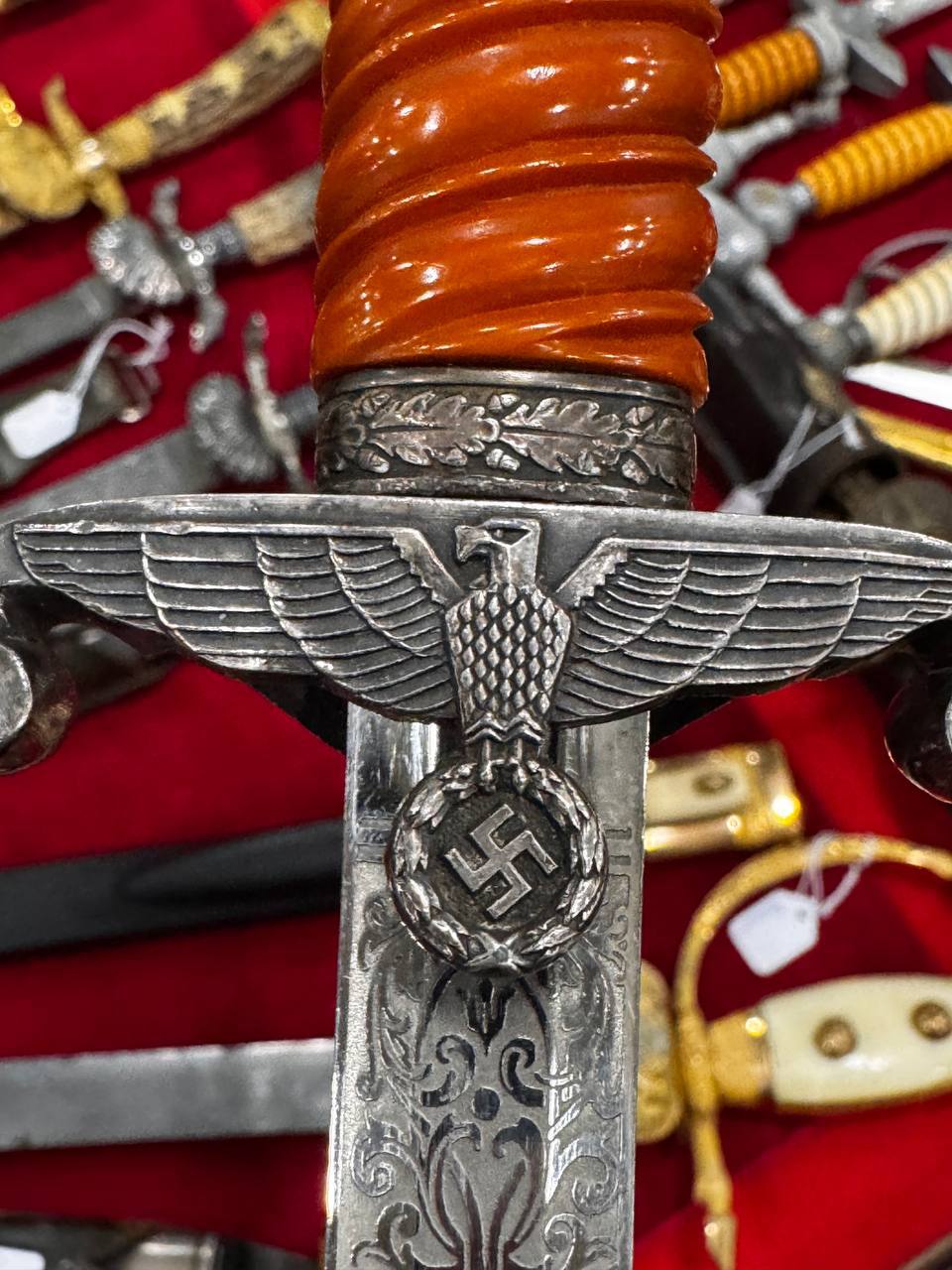 Кортик армейский обр. 1935 г. с травлением. От Алексея С.