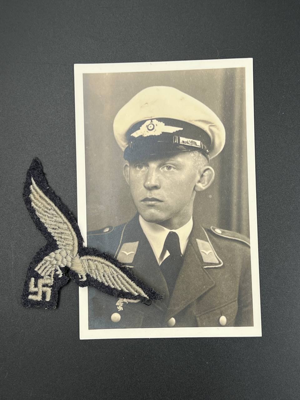 Комплект фотография и нашивка Люфтваффе. От Алексея С.