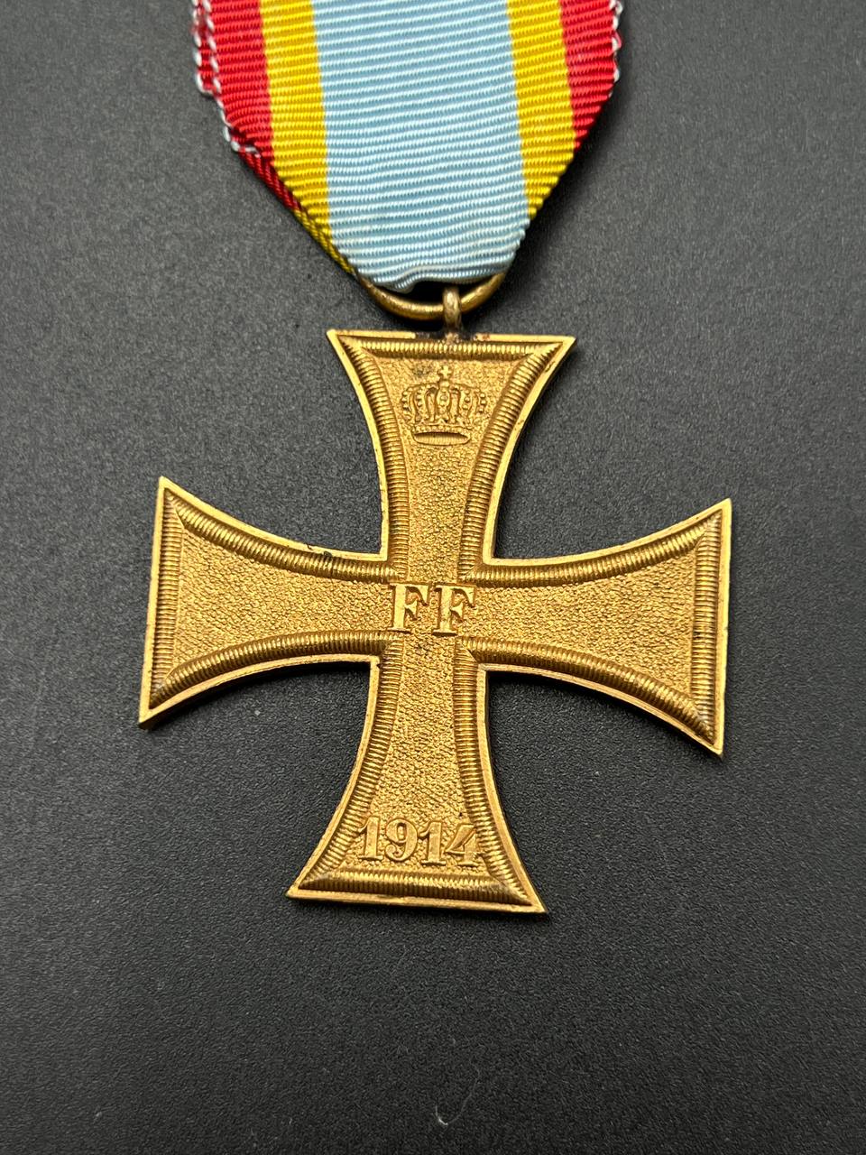 Крест за военные заслуги 2-го класса Великого герцогства Мекленбург-Шверин – Friedrich Franz Kreuz (Mecklenburg-Schwerin).