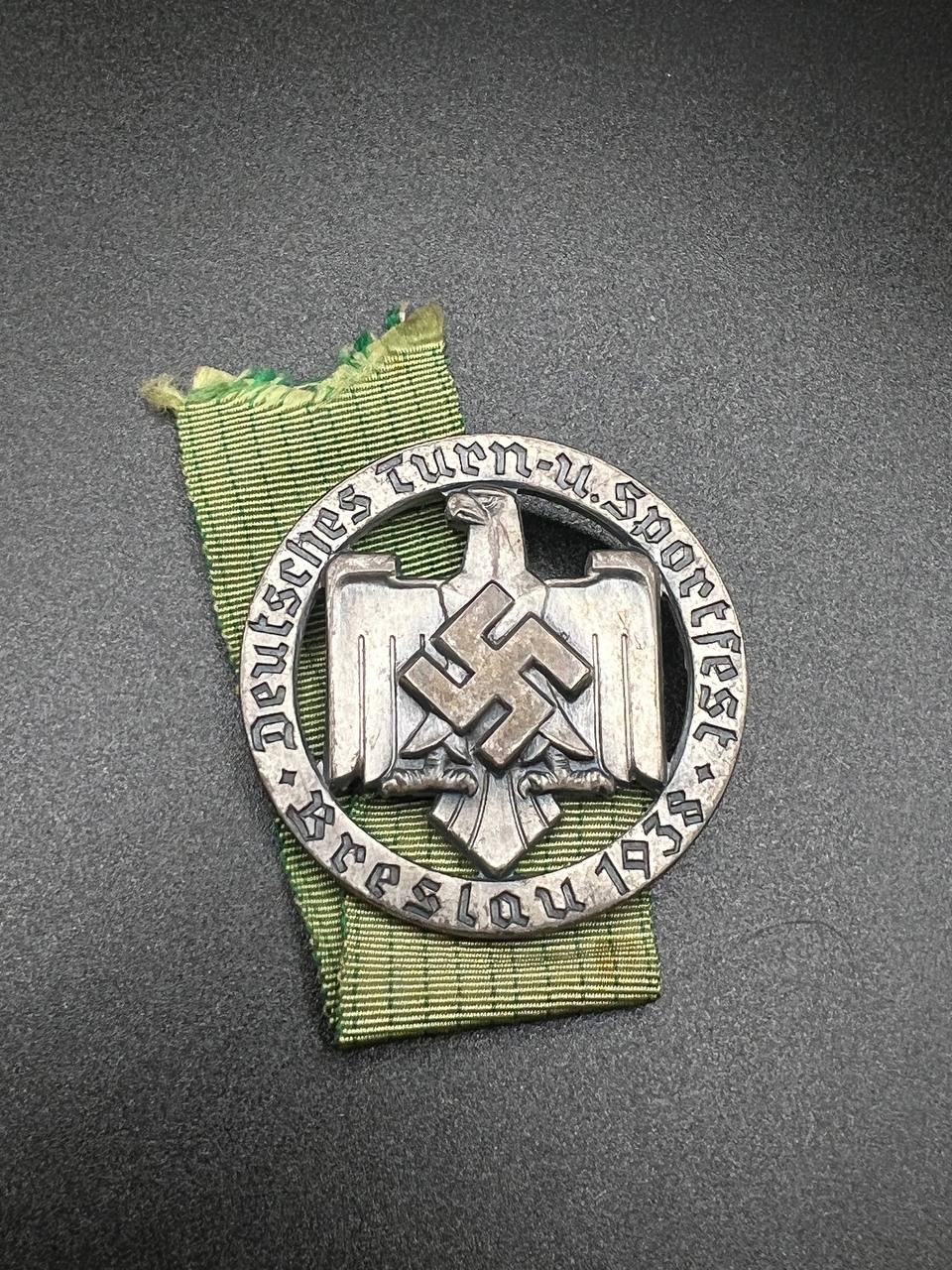 Знак немецкого фестиваля физкультуры и спорта в Бреслау (1938 год). 9