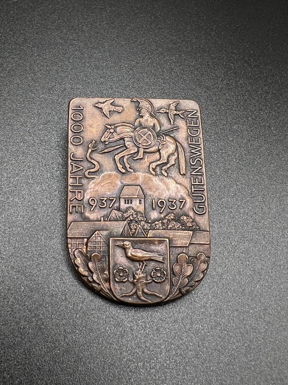 Знак 1000-летие Гутенсвеген. Редкий. Купаль. От Алексея С.