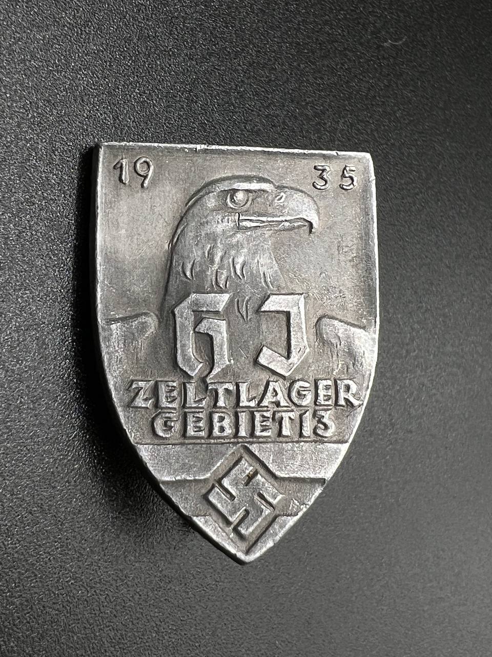 Значок ГилерЮгенд Zeltlager Gebiet 13. 1935 г. От Алексея С.