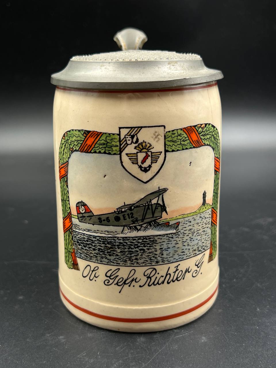  Пивная кружка Die Flieger-Waffenschule (See) Bug a/Rügen От Алексея С.