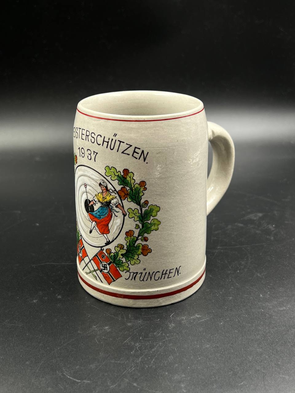 Пивная кружка I. Btl. J. R. 61. MÜNCHEN 1937 г. От Алексея С.